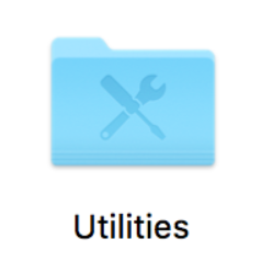 Mac Utilities Folder icon