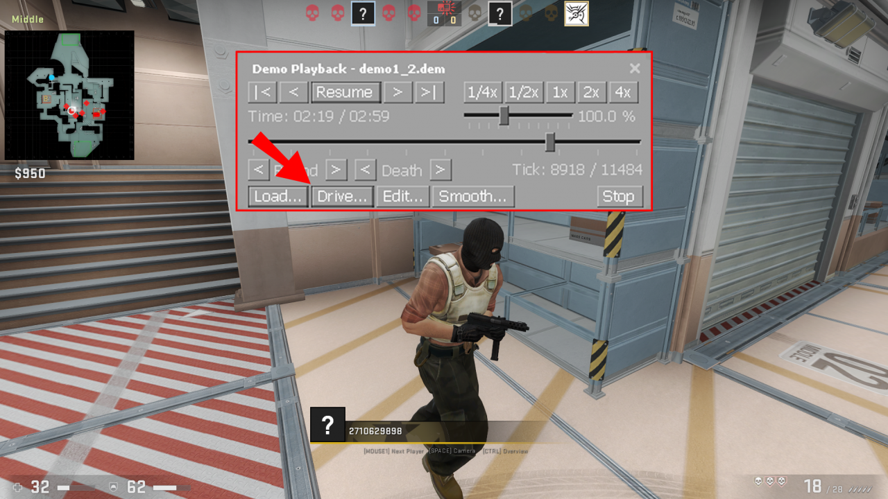 How to Open the Demo Menu in CSGO