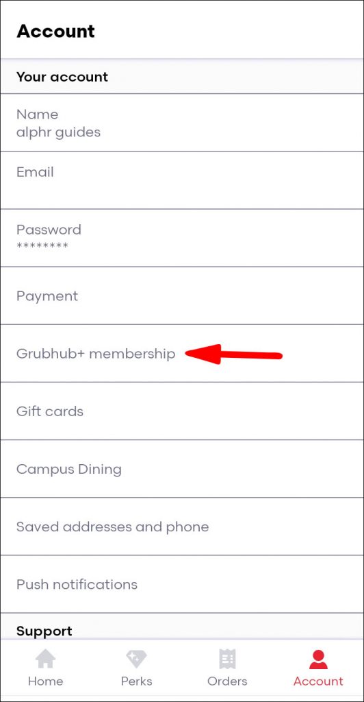 How to Delete a Grubhub Account