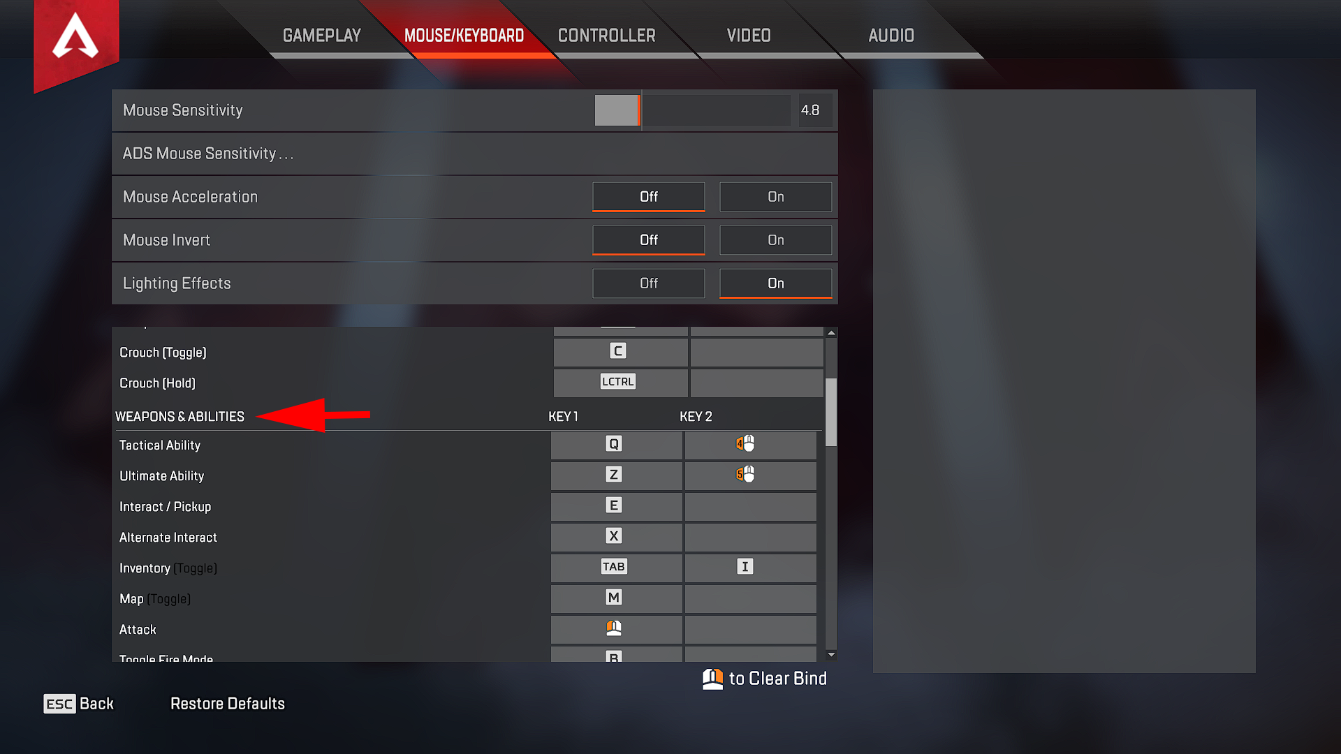 chokerende Optage alarm How to Turn Off Toggle Aim in Apex Legends