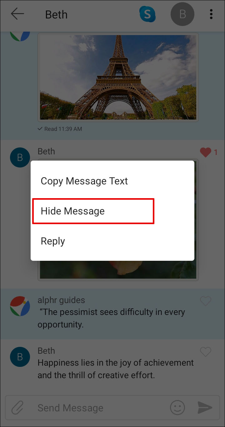 How to Delete Messages in GroupMe