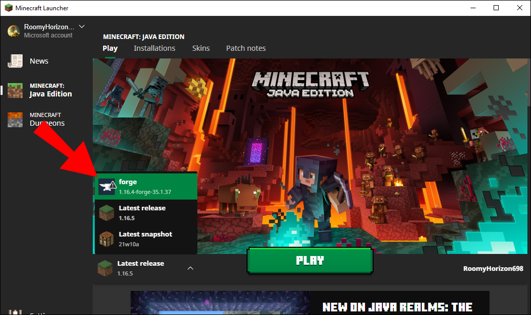 Minecraft 1.16.5 Java Edition Download