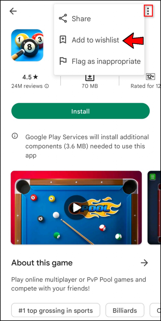 How to Add to Wishlist in Google Play