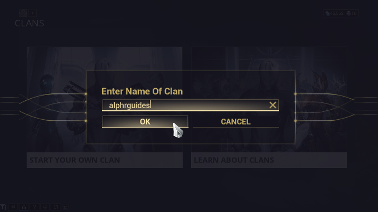 How to Join Clan in WarFrame