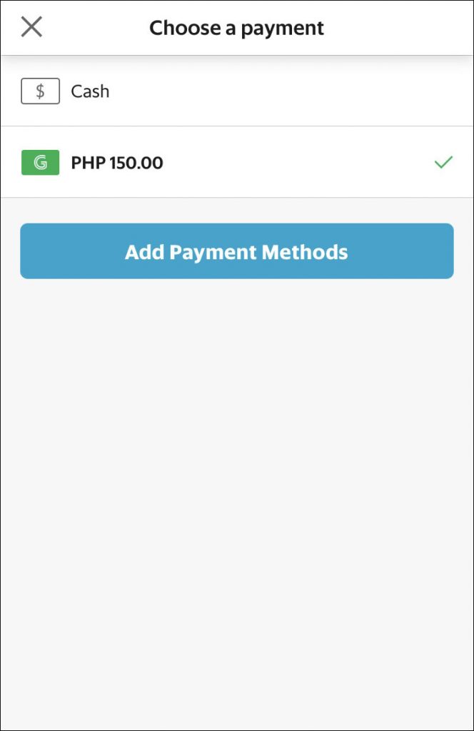 How to Pay Cash With Grab