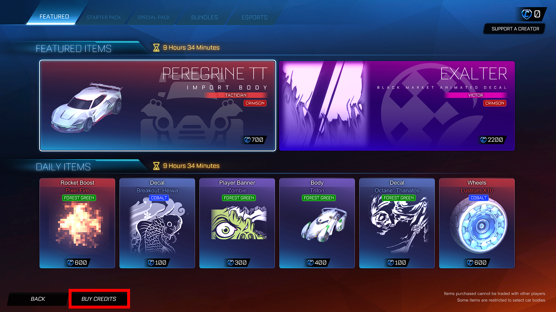 How to Get Credits in Rocket League