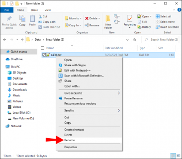 How to Open a DAT File in Windows 10