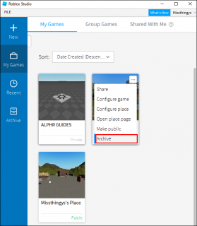 How To Delete A Place In Roblox 4 82 279x320 