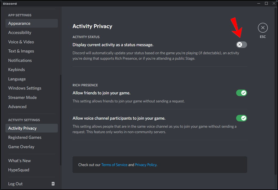 How to Hide What Game You're Playing On Discord - Guiding Tech