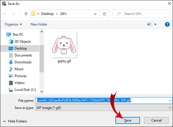 How to Download GIF from Google on PC 