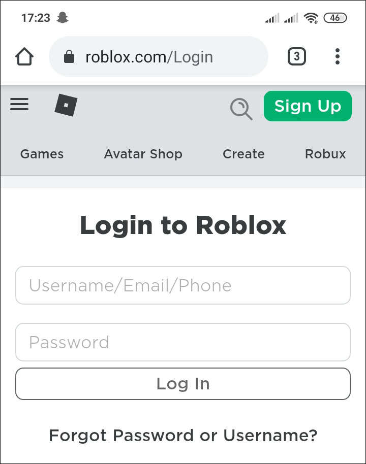 How To Make Hair In Roblox - roblox log in screen