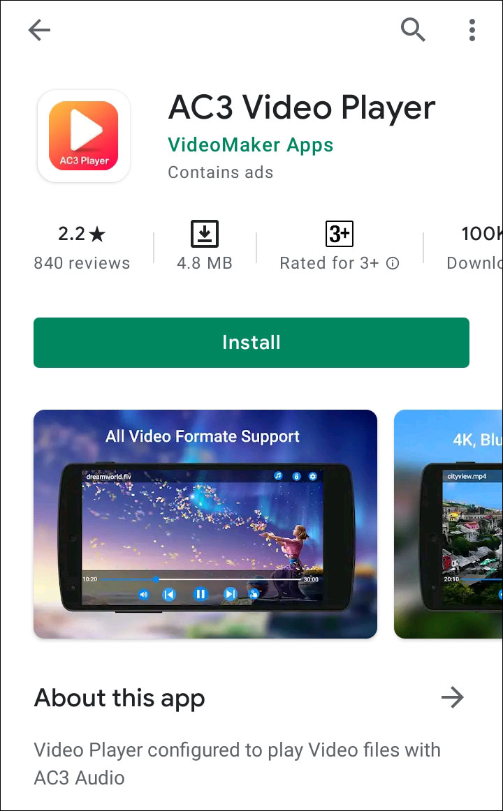 4K Video Player All Formats - Apps on Google Play