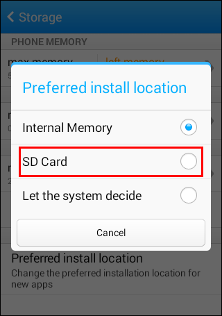 Google Play How To Change Download Location