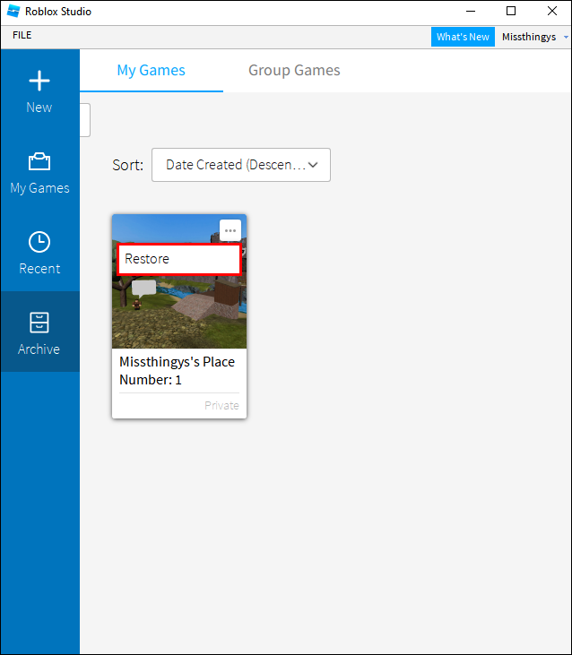 How to Delete a Place in Roblox