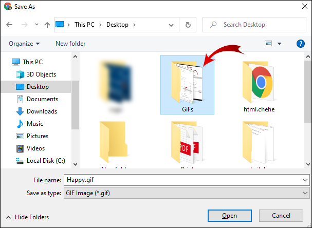 How to Download GIF from Google on PC 