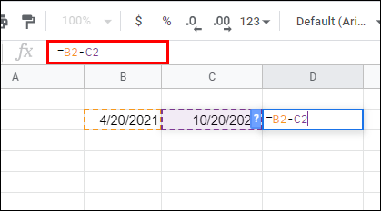 How To Subtract In Google Sheets