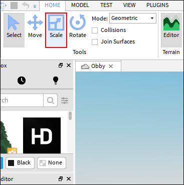How To Make A Game In Roblox - how to remove collisions in roblox studio