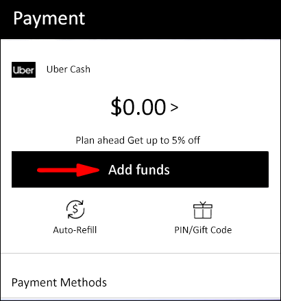 does uber eats take cash app cards