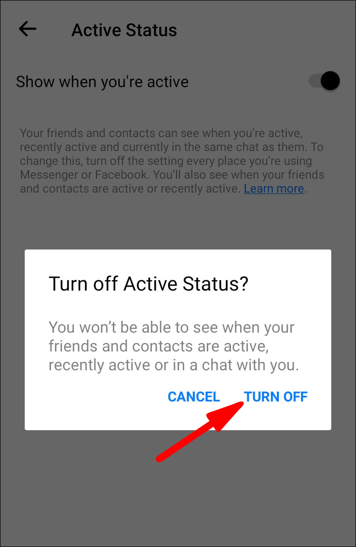 How to Turn Your Active Status on or Off on Facebook