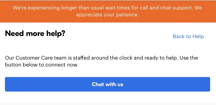 Grubhub Help