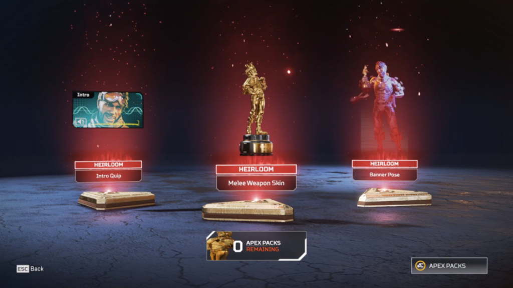 How to get heirloom shards faster in apex legends