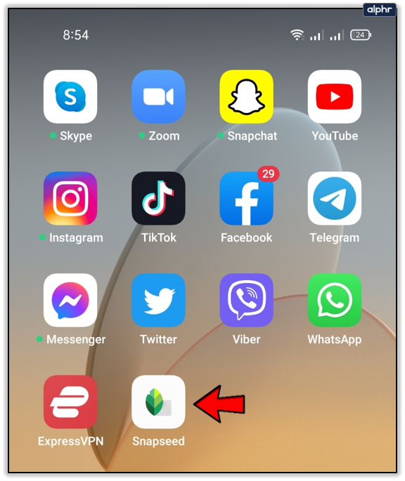 How to Invert Colors on Snapseed