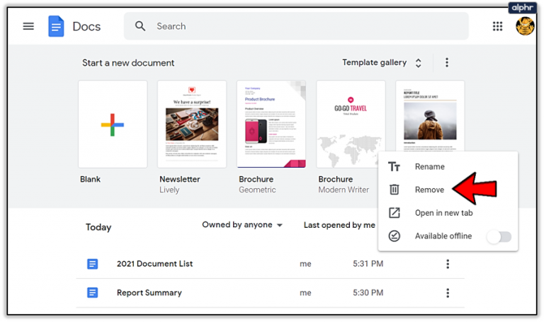How To Delete All Documents in Google Docs