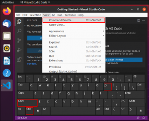 How to Open the Command Palette in VS Code