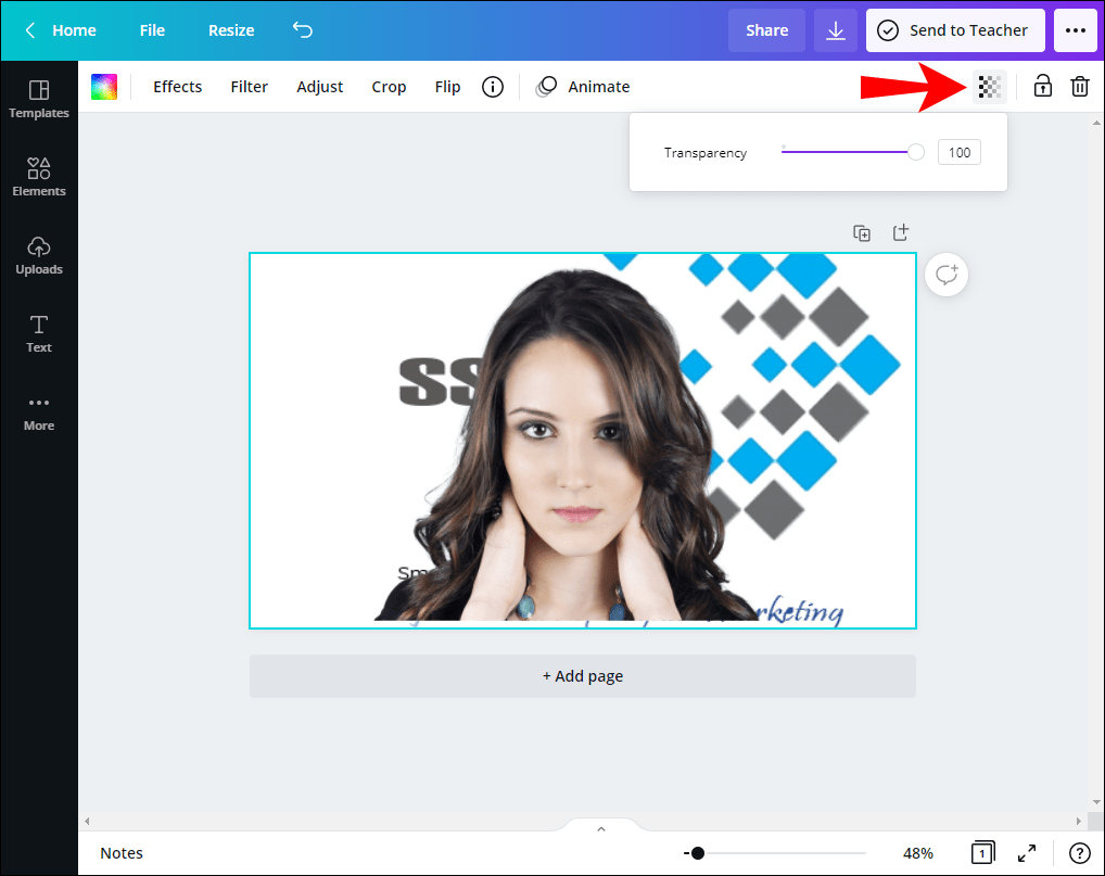 How To Make The Background Transparent In Canva
