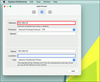 How to Install a Printer by IP Address