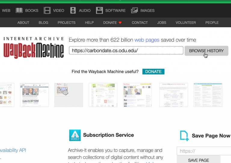 How to Find When a Website Was First Published or Launched