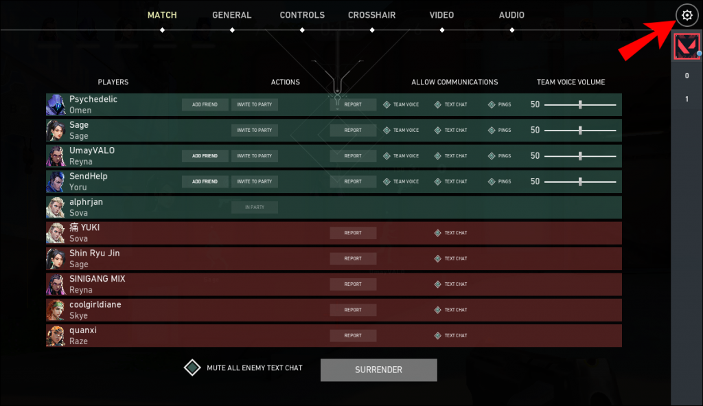How to Leave the Game in Valorant