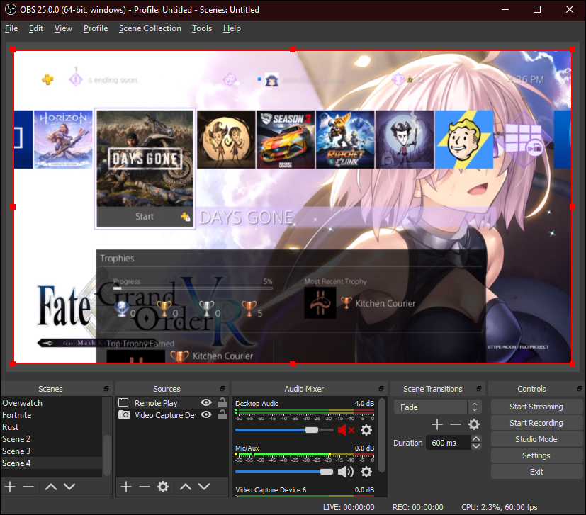 How To Stream Gameplay From A Ps4