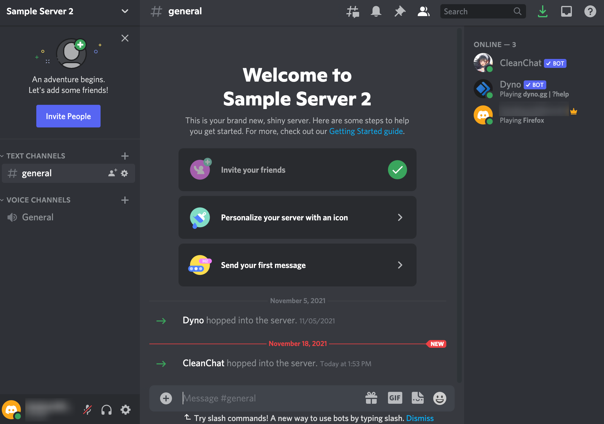 Discord getting whole chat log