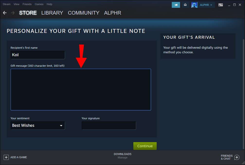 How To Gift a Steam Game