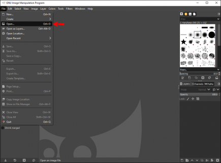 How to Resize an Image in Gimp