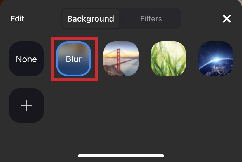 Zoom in gray blur on downloaded videos windows 10