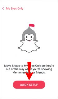 How to Get My Eyes Only on Snapchat