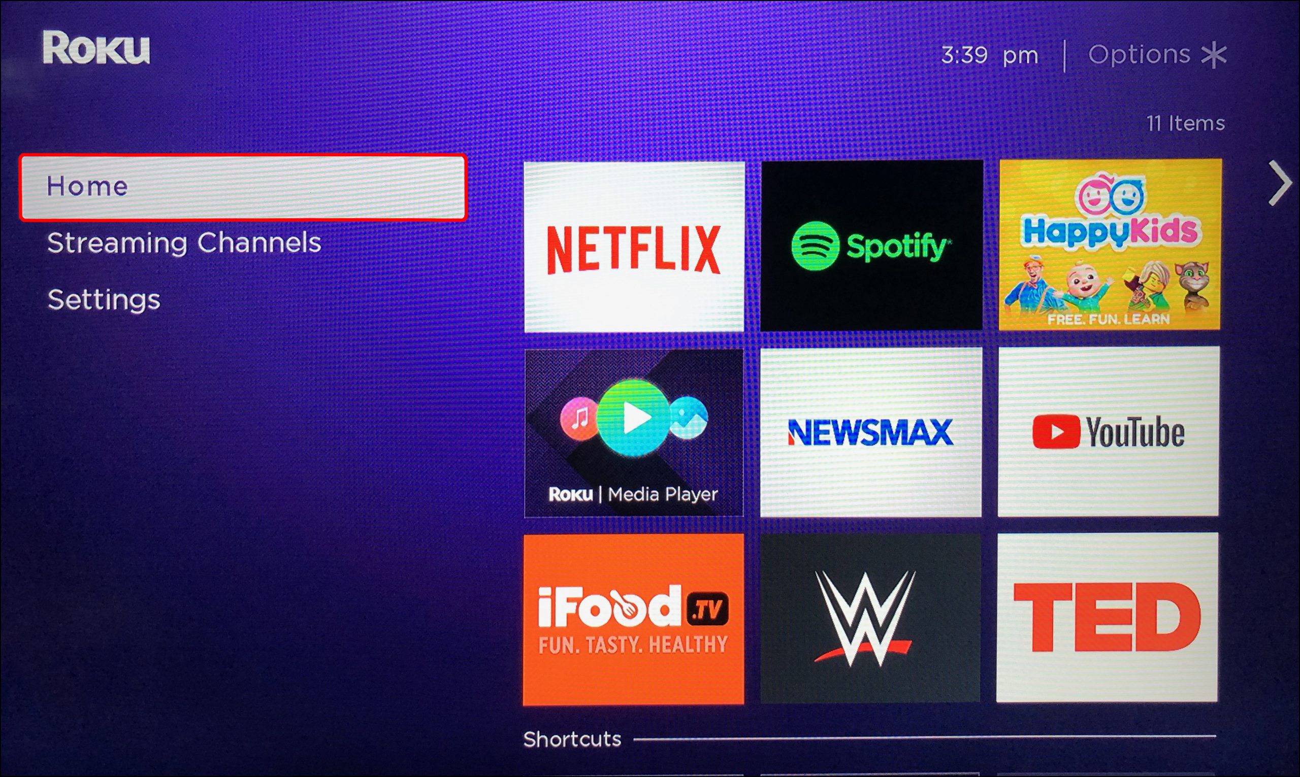 lenox tv app on roku