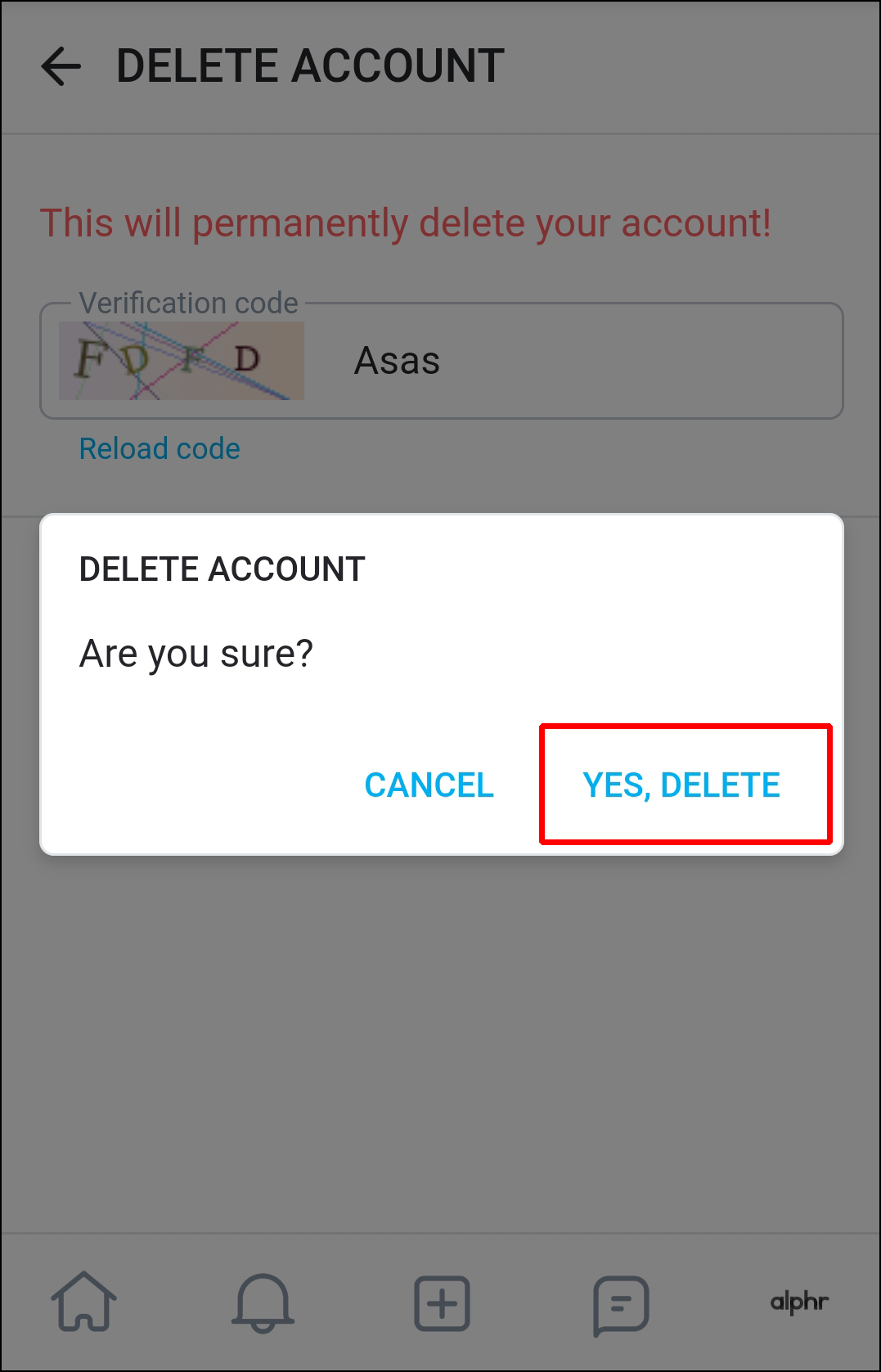 How to delete my onlyfans account