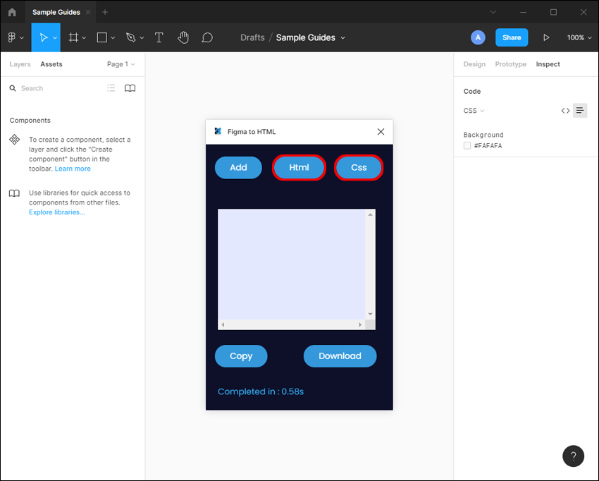 How To Export Code In Figma