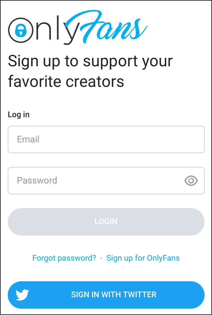 How to logout of onlyfans