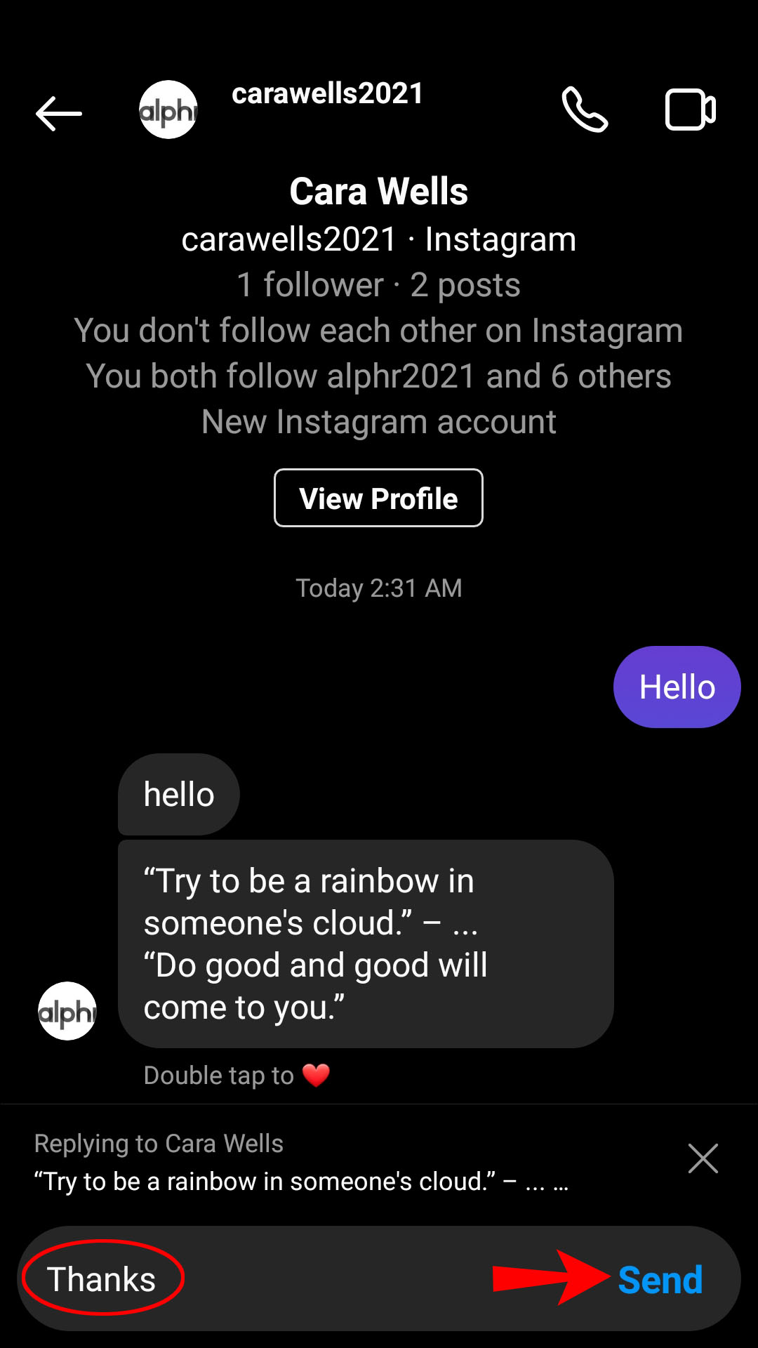 How To Reply To A Specific Message In Instagram