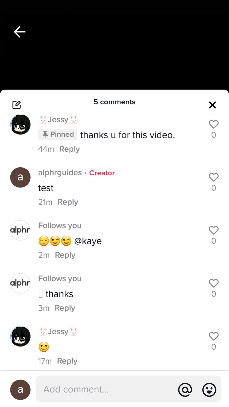How to Pin a Comment in TikTok