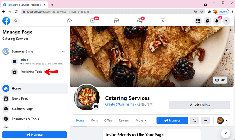 How To Find Facebook Drafts