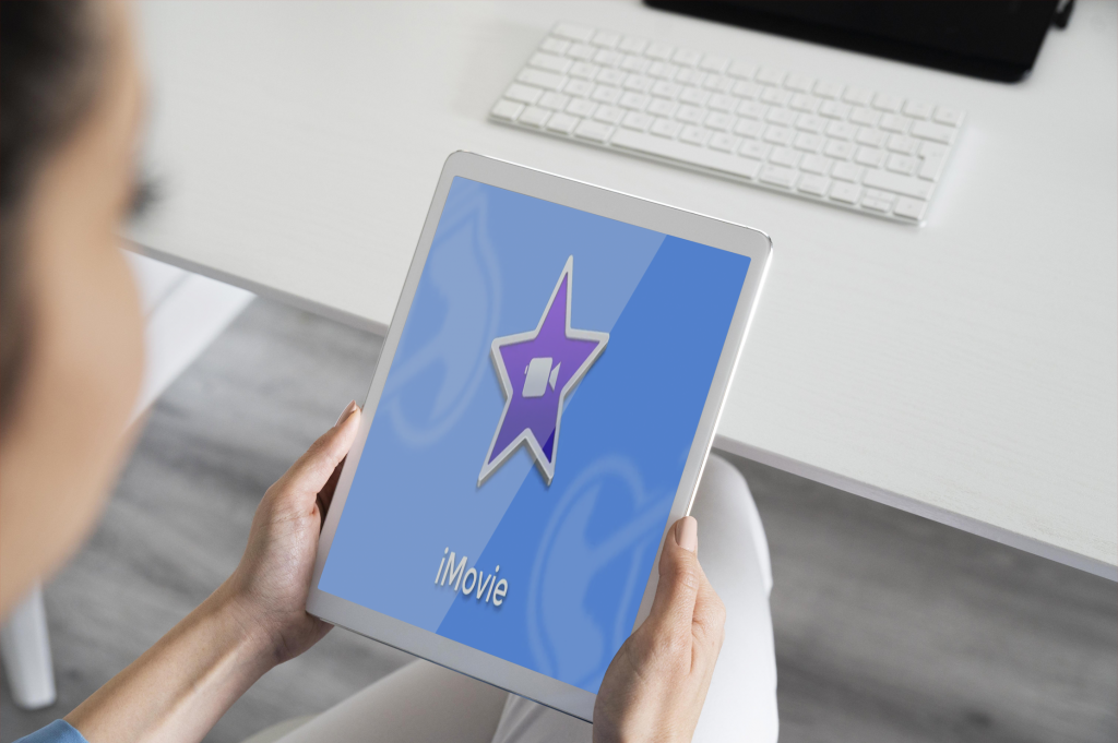 how do you add text into imovie