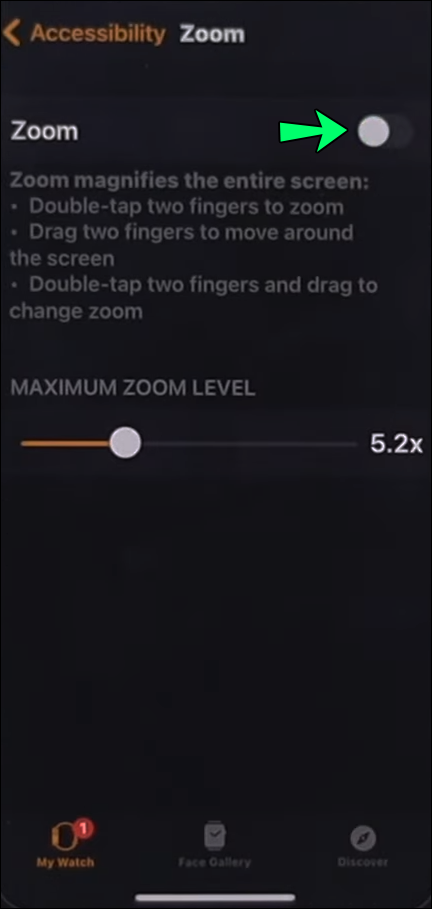 apple watch 5 zoom
