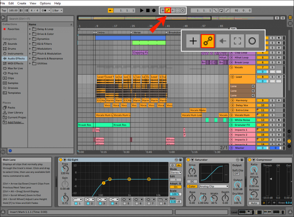 how to use automation in ableton 11