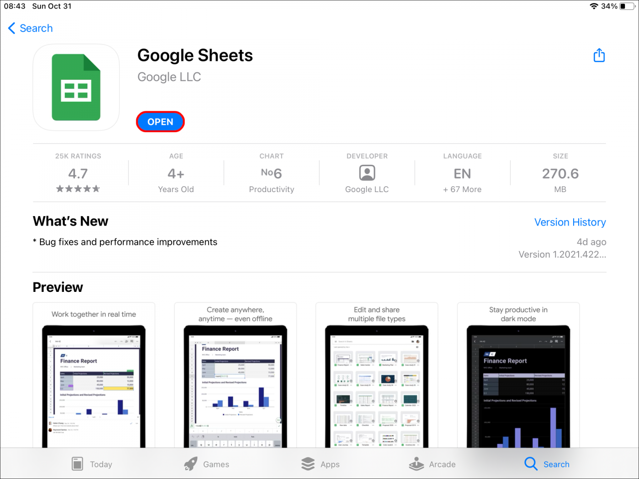 How to Set the Print Area in Google Sheets