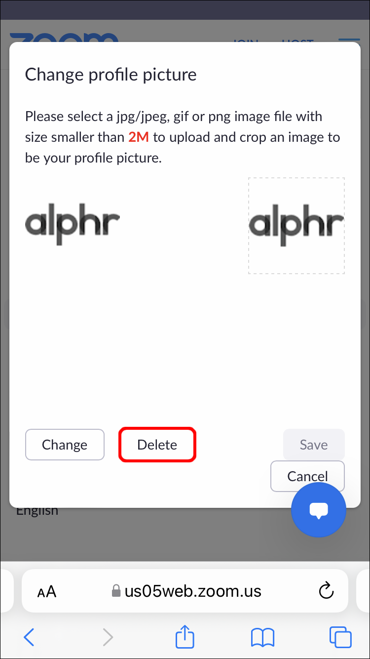 How To Remove a Zoom Profile Picture